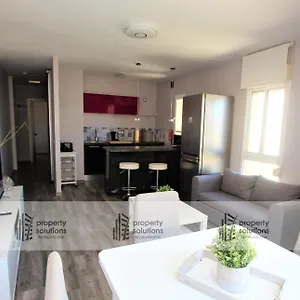  Apartamento 645 Aguila - Vista Al Mar - Cerca De Tren, Restaurantes, Tiendas - Playa A 10 Min Caminando